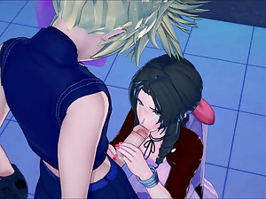 Opaque fucks Aerith fro a motel room. Crowning blow Pipedream 7 Hentai.